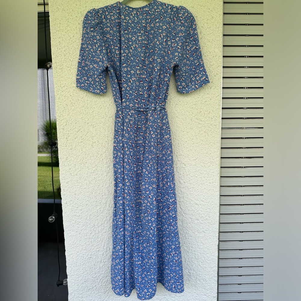 Rouje Gabin Blue dress FR36 - Picture 9 of 9